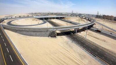 The latest phase of a huge roads building programme for Expo 2020 has been completed. Courtesy RTA