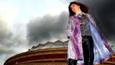 Evelyn Glennie, the world's first full-time solo percussionist, performs on Friday night.