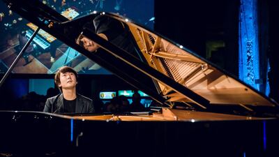 Seong-Jin Cho at Deutsche Grammophon's Yellow Lounge, Berlin, in October. Stefan Hoederath / Redferns