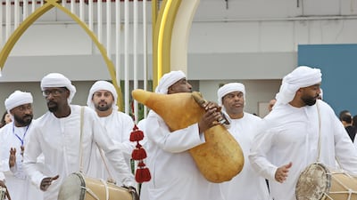 The Sharjah National Band at the 2024 Thessaloniki International Book Fair. Courtesy: Sharjah Book Authority