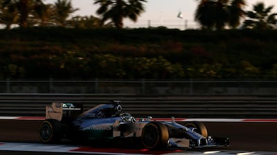 Nico Rosberg of Mercedes GP in action. Dan Istitene / Getty Images