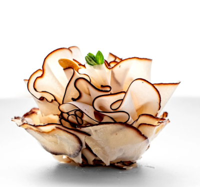 Funghi porcini cake at Enigma. Photo: @enigma_albertadria / Instagram