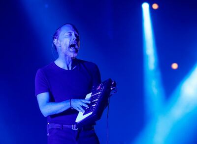 Thom Yorke of Radiohead AFP