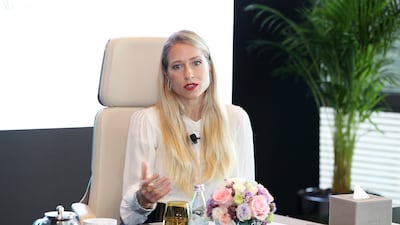 Jumeirah Group chief executive Katerina Giannouka says the company is on the lookout for suitable assets in big European cities. Pawan Singh / The National