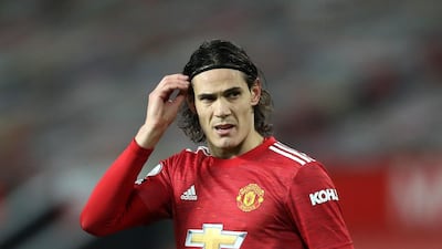 Manchester United's Edinson Cavani will miss matches against Aston Villa in the Premier League, the League Cup semi-final against Manchester City and the FA Cup third-round tie with Watford. PA