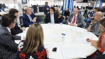 The Money Roundtable in The National’s newsroom this week examined whether long-term savings and investment plans sold in the Middle East work in the interests of those that sell them or the customers who invest into them. Delores Johnson / The National