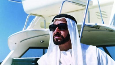 Sheikh Zayed's love of the sea was almost as great as his love of the desert