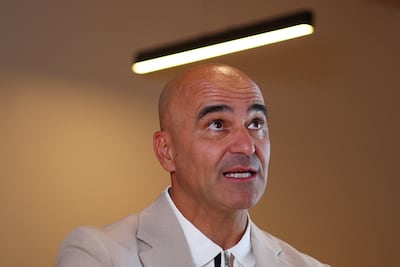 Portugal coach Roberto Martinez. Reuters