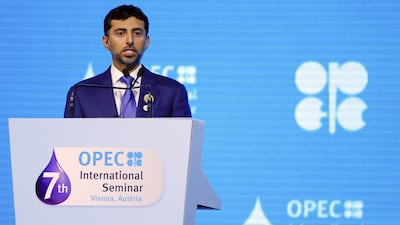 Mr Al Mazrouei in Vienna, 2018. Bloomberg