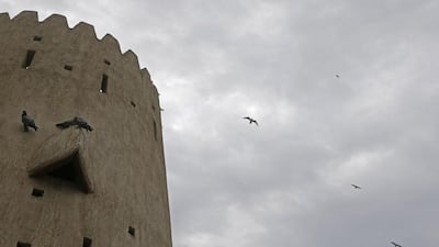 Cloudy day ahead in the UAE with temperatures dropping into the single digits at night. Jeffrey E Biteng / The National