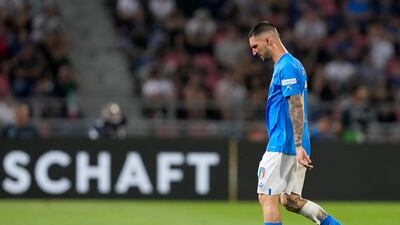 Matteo Politano 6 – He grew into the game after the restart, first by sending a teasing ball into the Germany area shortly after the restart – which was marginally too high for Scamacca – then by having a shot which was blocked by Rudiger. Was forced off with injury after the hour mark. AP