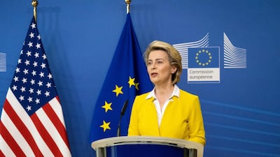 Ursula von der Leyen, President of the European Commission, met US Secretary of State Antony Blinken on Wednesday. Bloomberg