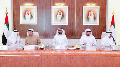 Sheikh Mohammed bin Rashid, Vice President, Prime Minister and Ruler of Dubai, chaired the UAE Cabinet on March 3, 2020. Wam