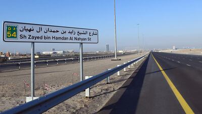 A major new section of road is expected to ease traffic when it opens in Dubai on Wednesday. The extension of Academic City Road runs for 25km across the city's outskirts from Sharjah in the east to Jebel Ali in the west, linking the Dubai-Al Ain Road and Al Yalayes Road. Courtesy: RTA