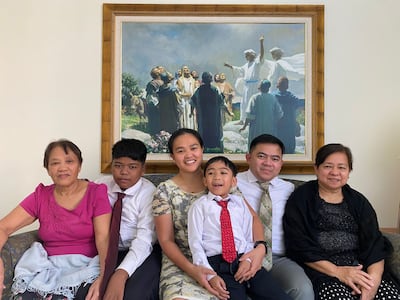 Mark and Sally Ustare, with their sons and mothers-in-law, say the new ruling will help them welcome another child into their home. Photo: Mark Ustare