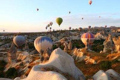 Turkey has been welcoming all vaccinated tourists since October 2021. Getty Images