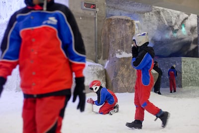 Ski Dubai's annual membership provides year-round access to the attraction's snow experiences. Lauren Lancaster / The National