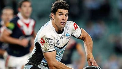 Trent Barrett, the veteran half-back and captain of the Cronulla Sharks, announced yesterday that he will retire from the game at the end of the NRL season after a 14-year career.