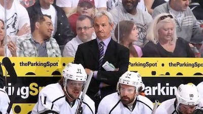 Darryl Sutter is playing down talk that his Los Angeles Kings side are destined for success.