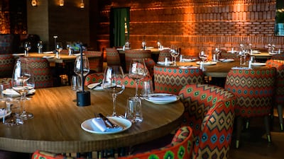 The restaurant comprises a bar area, lounge and terrace.