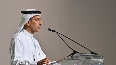 Abdelrahman Al Saleh, director general of Dubai's Department of Finance, announced projects worth Dh25 billion ($6.81 billion) will be built using both public and private money. Photo: WAM
