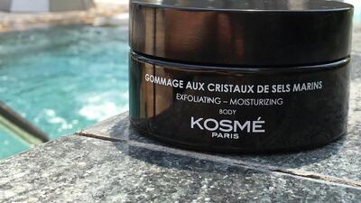 Skincare from Kosme Paris is now available in the UAE. Courtesy Kosme Paris