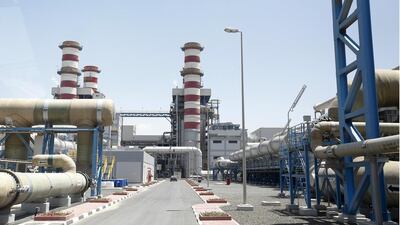 Desalination plants are the kind of infrastructure that could be built through public-private partnerships. (Sarah Dea / The National)