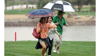 While the weather affected numbers, it meant a more intimate day out for those who came along.