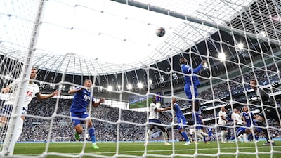 Eric Dier scores Tottenham's second. Getty