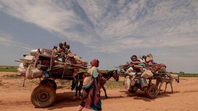 Many have fled the civil war in Sudan's Darfur region for neighbouring countries such as Chad. Reuters