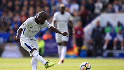 Centre midfield: N’Golo Kante (Chelsea) – Now has as many goals against Leicester as he managed for them. Kante starred and scored on his homecoming. Mike Egerton / PA