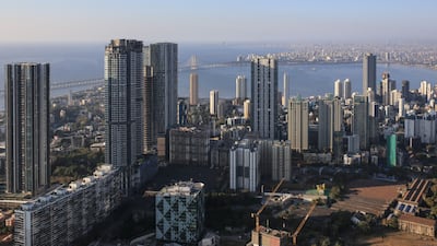 Residential and commercial buildings in Mumbai. Bloomberg