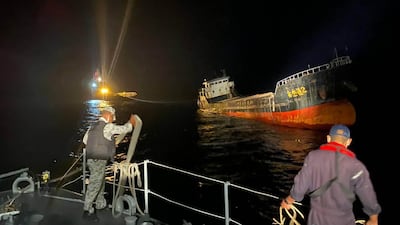 The ‘Fin Shul Yuen 2’ was found adrift with no crew onboard. All photos: Royal Thai Navy