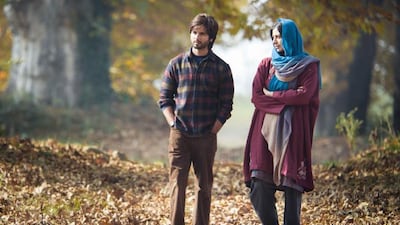 A scene from the film Haider starring Shahid Kapur and Tabu. Courtesy UTV Motion Pictures
