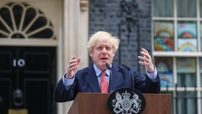 Boris Johnson, UK prime minister, is back at work to lead the UK's efforts to tackle the coronavirus. Simon Dawson/Bloomberg