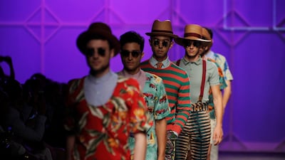 Best back story: African ethnic patterns made a big splash in the collection of Stella Jean, who hails from Italy and Haiti.