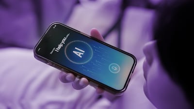 A recent study suggests 36 per cent of Gen Zs and millennials would consider using AI for mental health support. Getty Images