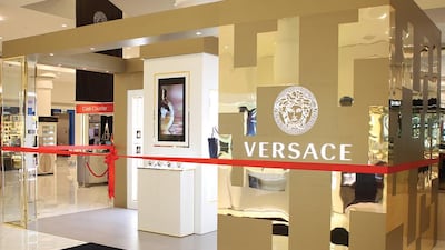 The new Versace shop-in-shop at Paris Gallery Dubai Mall (Courtesy: Paris Gallery)