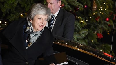 Theresa May will now head back to Brussels as the divides in her Conservative party only widen (AFP)