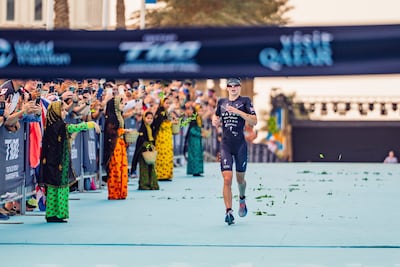 Kate Waugh won the T100 finale in Qatar. Photo: T100