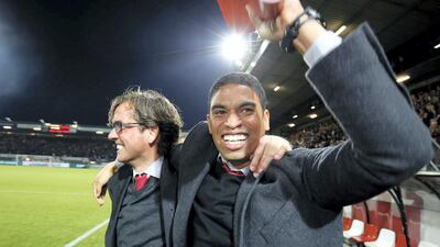 Michael Reiziger, right, is currently the manager of Jong Ajax in his native Netherlands. EPA