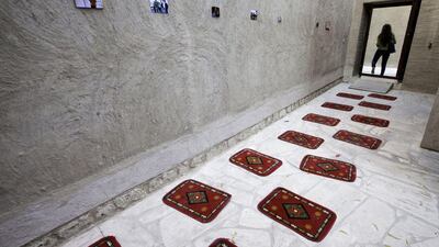 A visitor at the GYEM project during the Sikka Art Fair in 2013. Jaime Puebla / The National