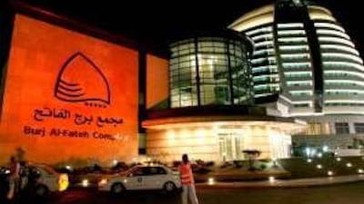 With its bulging, sail-shaped outline, Khartoum's five-star Burj al Fateh hotel is one of many properties that would look at home in Dubai.