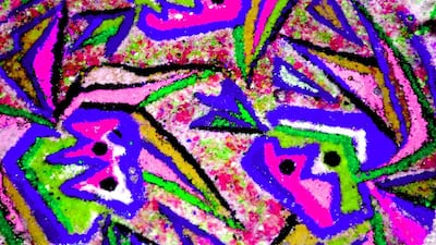 An untitled artwork by Omar Zeidan. Courtesy Salwa Zeidan Gallery