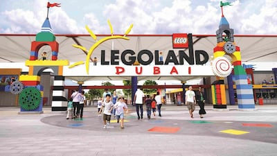 The shareholders of DXB Entertainments, the operator of Dubai Parks and Resorts, accepted an offer from Meraas Leisure and Entertainment to acquire the company. Courtesy Legoland Dubai