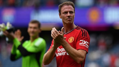 Jonny Evans signed a short-term contract with Manchester United during the summer which has now expired. Getty