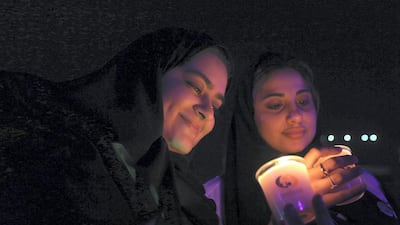 Dubai, March 24, 2018: Emiratis participate in the Earth Hour Walk at the Marasi promenade in Dubai. Satish Kumar for the National