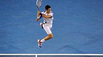 Novak Djokovic of Serbia was at his best despite his offseason cut short by the Davis Cup commitment.