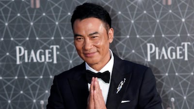 Simon Yam was stabbed on Saturday, July 20, 2019 while attending an event in southern China. AP