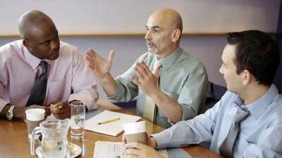 According to one Microsoft study, workers spend more than five-and-a-half hours each week stuck in meetings. istockphoto.com